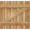 Ekena Millwork Spaced Board-n-Batten Shutters w/Z-Bar, Rough Sawn Western Red Cedar, 28 7/8W x 27H, PR RBS06Z29X027RWR - alternate 4